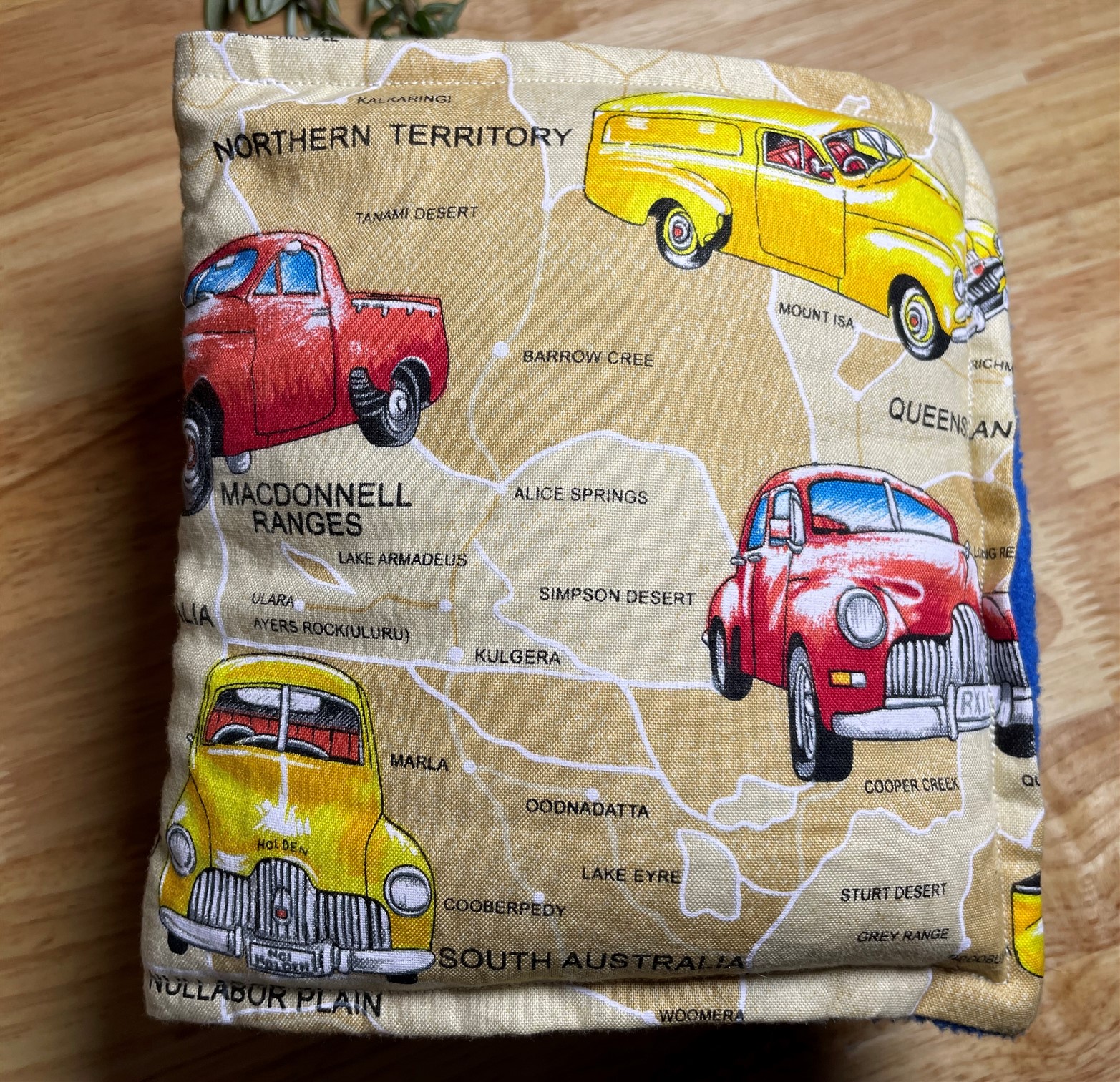 Australian Vintage Car Themed Rice & Lavender Heat Pack